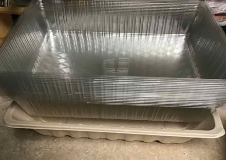 Photo of free Plastic trays (Foothill Expwy & Stevens Creek) #1