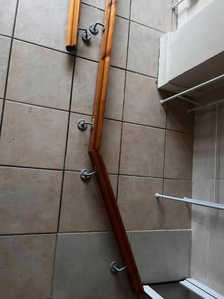 Photo of free 17ft of Handrail with brackets (Rathfarnham) #3