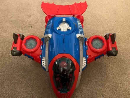 Photo of free Spider man airplane toy (Pirbright) #1