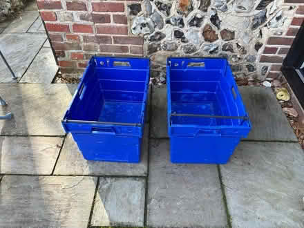 Photo of free 10 Plastic Storage boxes (Yapton BN18) #1