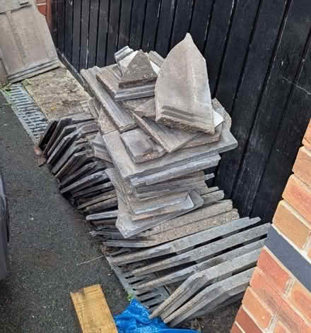 Photo of free Concrete tiles (Malvern Link WR14) #1
