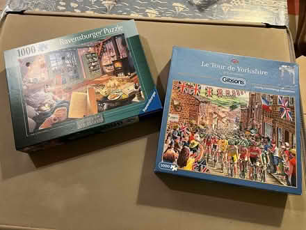 Photo of free Two 1000 piece puzzles (see below) (CT7) #1