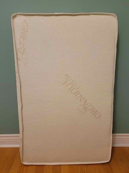 Photo of free crib mattress 24 by 38 " (Warden , Kingston rd area) #1
