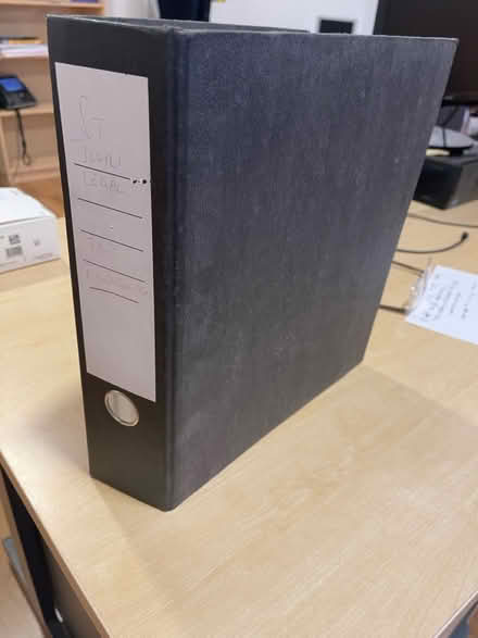 Photo of free Lever arch & ring files (Oxford Circus, London W1) #2