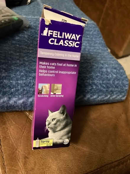 Photo of free Feliway classic cat calming spray (CM12) #1
