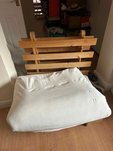 Photo of free single futon bed / chair (Low Town, Bridgnorth) #2