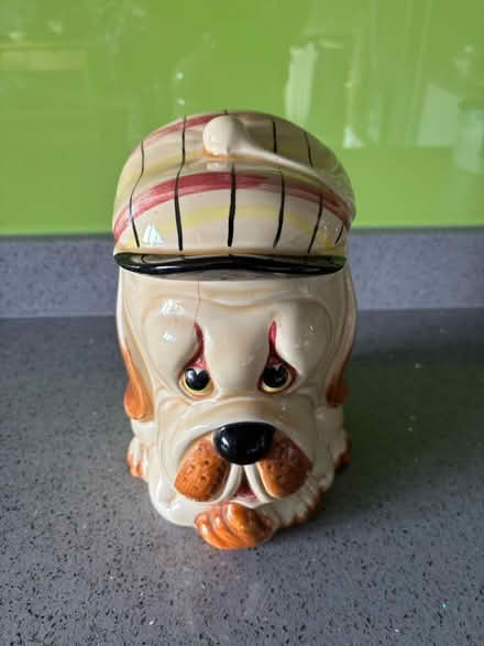 Photo of free Iconic doggie biscuit barrel / ornament (Hallatrow) #1