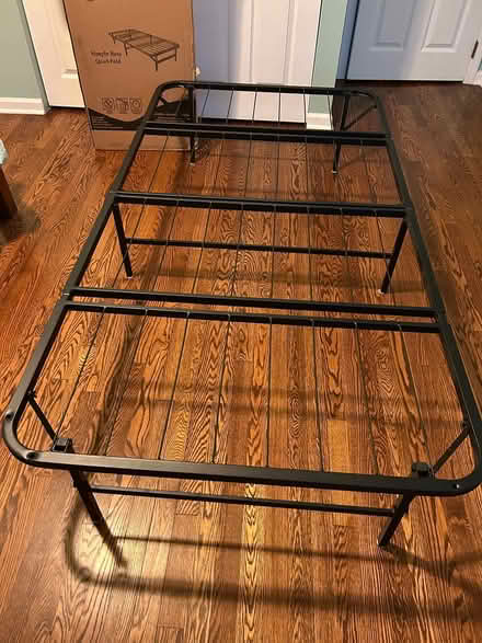 Photo of free Folding twin bed frame (West Glenview) #1