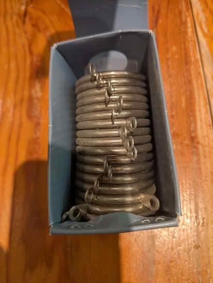 Photo of free Curtain rings (Churchend RG30) #1