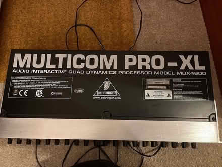 Photo of free Behringer multicom Pro-XL 4channel (TN4 9st) #4