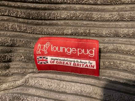 Photo of free Grey cord bean bag (RG4) #2