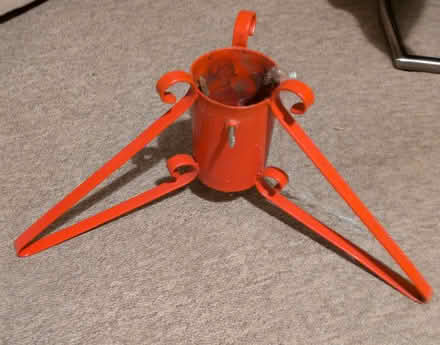 Photo of free Christmas tree stand (Milford DE56) #2