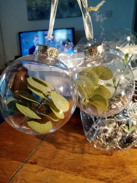 Photo of free Glass Christmas ornaments etc (Victoria SW1) #3