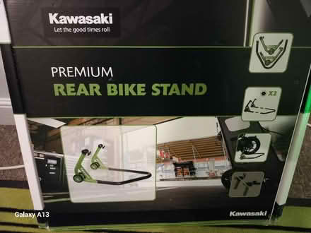 Photo of free Kawasaki rear motorcycle stand (IP1) #1