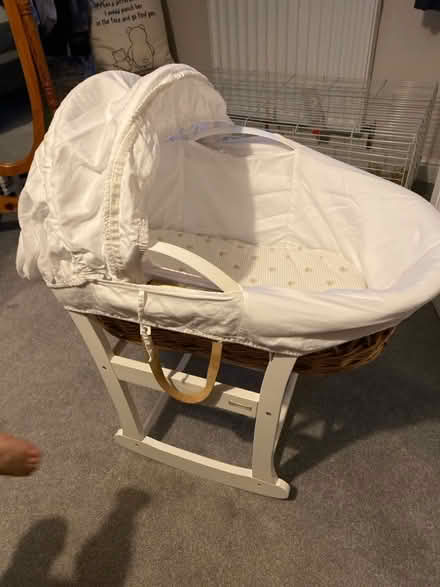 Photo of free Moses basket (Potton SG19) #1