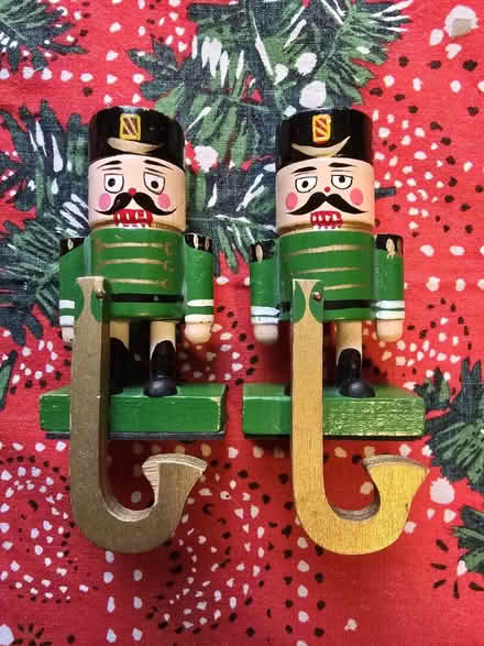 Photo of free 2 Nutcracker Stocking Hooks (West 7th) #1