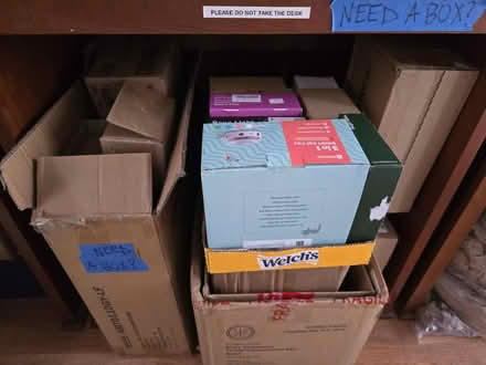 Photo of free Boxes: variety of sizes (West 7th) #3
