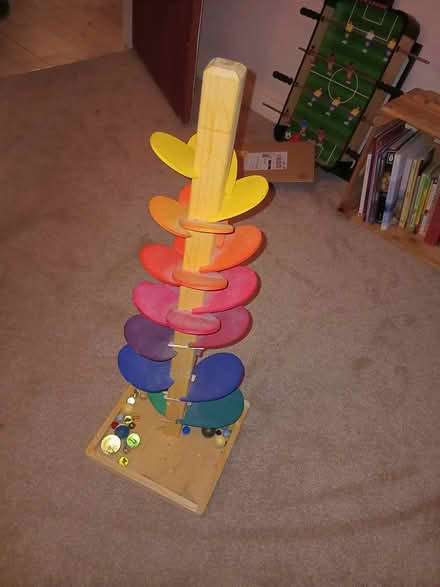 Photo of free Wooden marble run (Nutley) #1