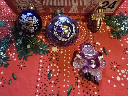 Photo of free Purple MN Vikings Ornaments (West 7th) #1