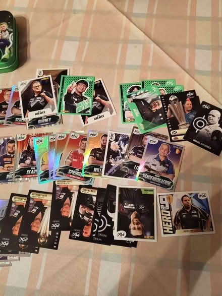 Photo of free PDC darts panini stickers (TN39) #4