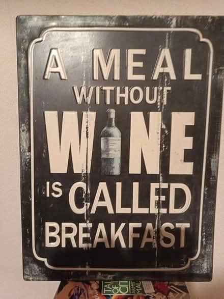 Photo of free A3 metal sign (Kingsley Park) #1