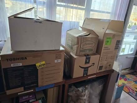 Photo of free Boxes: variety of sizes (West 7th) #2