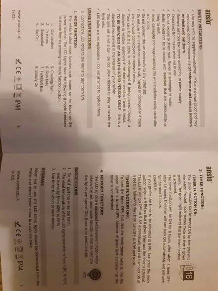 Photo of free 220 LED multi action Icle lights (Marston OX3) #2