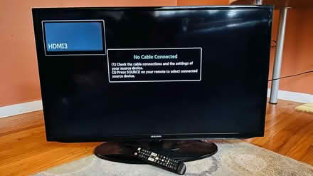 Photo of free Samsung 36” HDTV flatscreen (Redwood City) #1