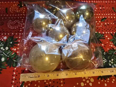 Photo of free 7 Vintage Glass Ornaments (Silver) (West 7th) #2