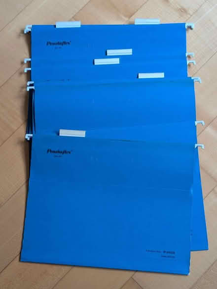 Photo of free A4 hanging files (Somerville (Brickbottom)) #1