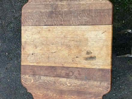 Photo of free Oak drop-leaf table (Nether Skyborry LD7) #1