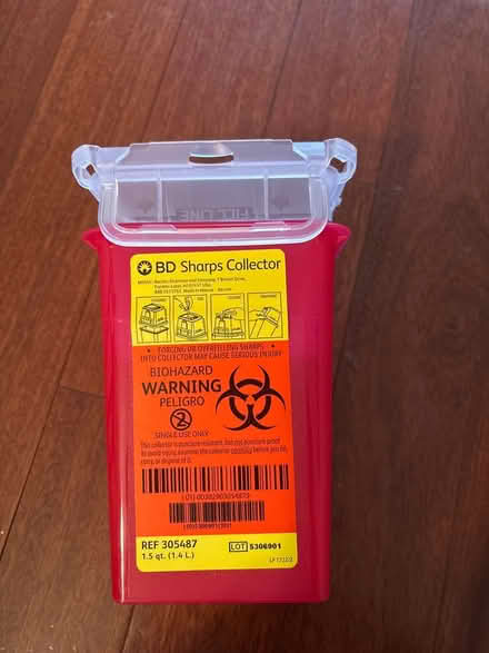 Photo of free Sharps Container (Metro Center) #1