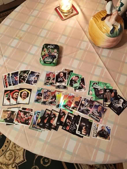 Photo of free PDC darts panini stickers (TN39) #2