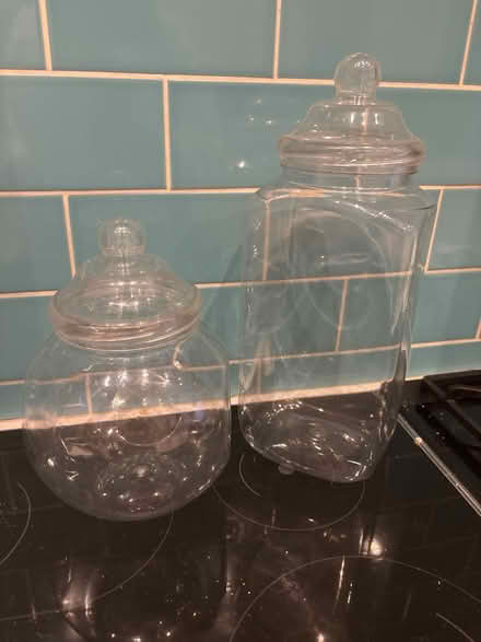 Photo of free Large plastic sweet jars (Bromley South BR2) #1