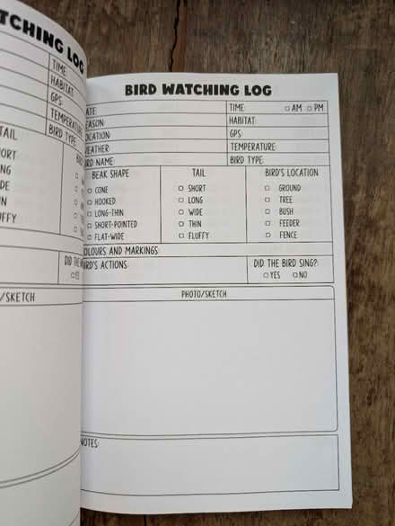Photo of free My Bird Watching Journal new (Stirchley/Kings Heath B30) #2