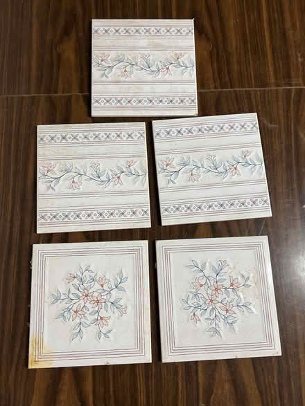 Photo of free Decorative Tiles 8x8in (Foster & California Ave) #1