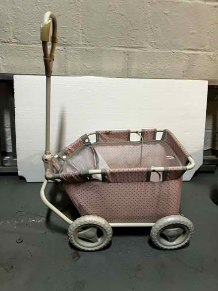 Photo of free Pink push/pull doll wagon (Falls Church) #2