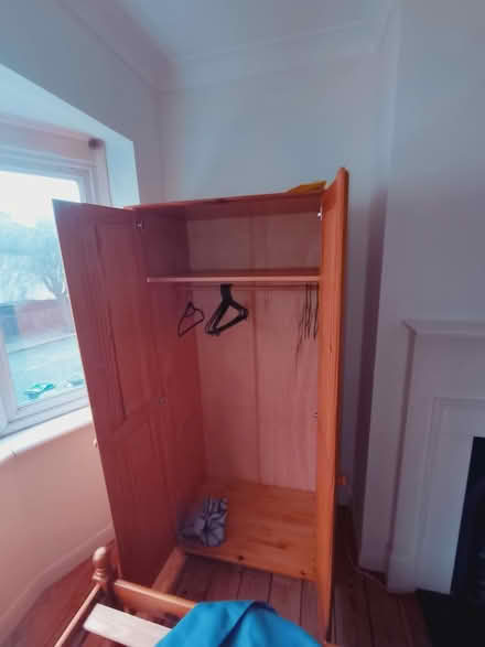 Photo of free Wooden wardrobe (Mitcham CR4) #1