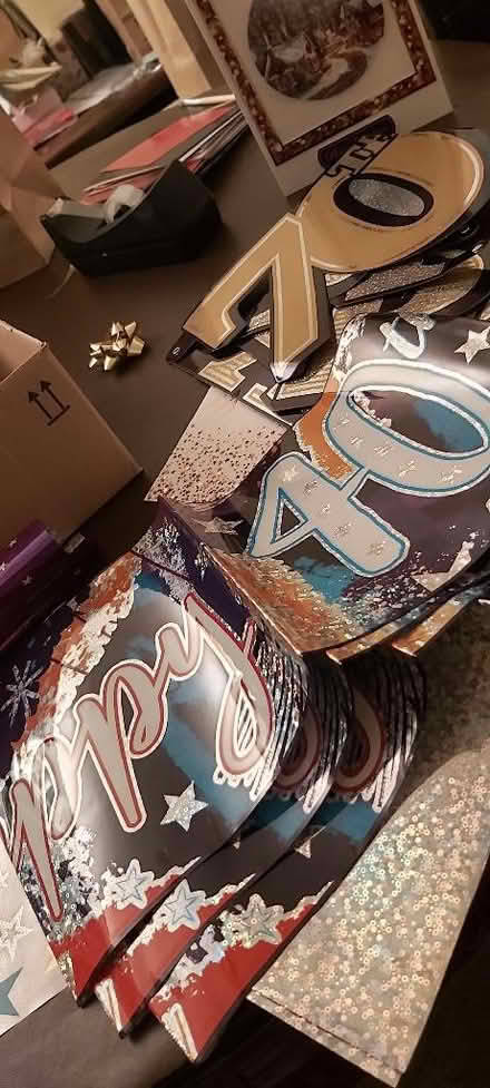 Photo of free Birthday banners, 40 50 and 70th (Heaton Chapel SK4) #4