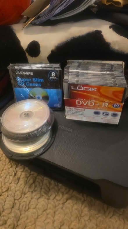 Photo of free DVD-R s and cases (N15 - near Tott Hale Retail Pk) #1