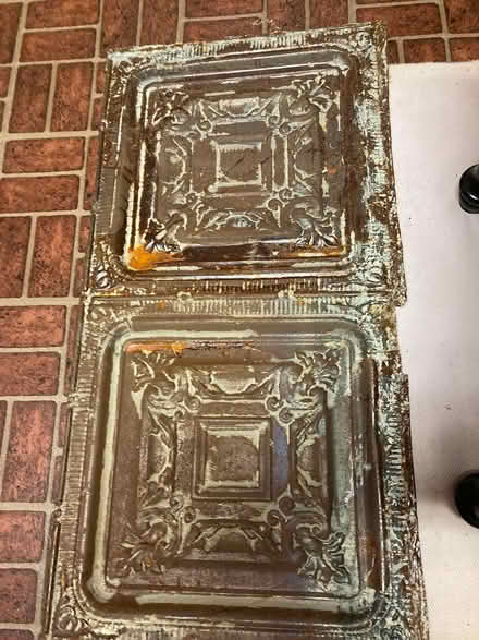 Photo of free Tin Ceiling piece (East side of Columbia) #1