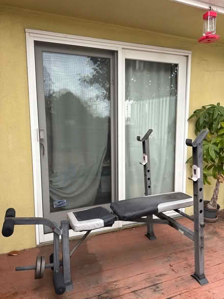 Photo of free Weight bench (Redwood City) #2