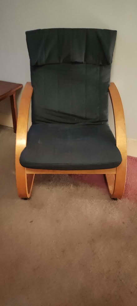 Photo of free Three Ikea Poang Chairs plus one very similar Asda version (Penzance TR18) #2