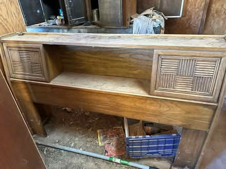 Photo of free Shelves and bed headboard (East of Tramway) #1