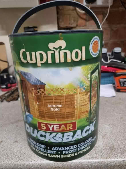 Photo of free Cuprinol 5K Autumn Gold (Wallingford OX10 0LY) #1