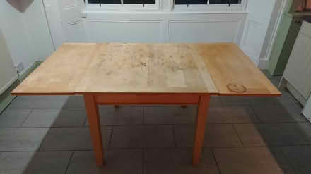 Photo of free Drop-leaf wooden table (Bruntsfield EH10) #1