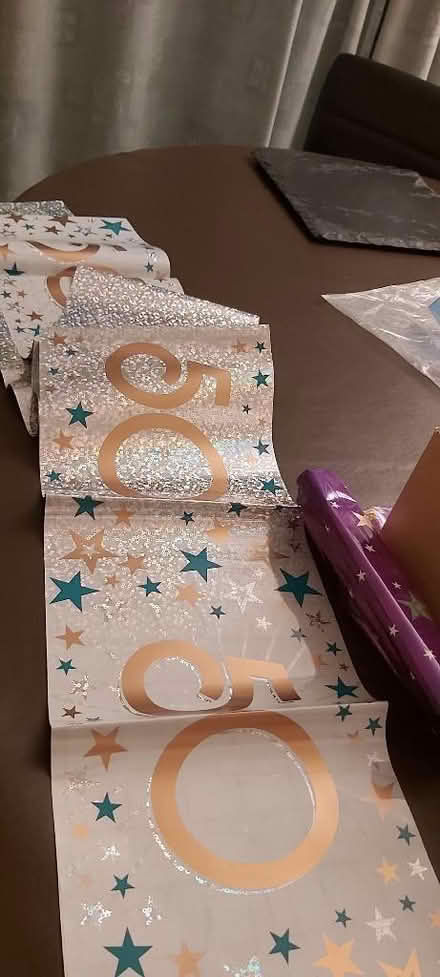 Photo of free Birthday banners, 40 50 and 70th (Heaton Chapel SK4) #3