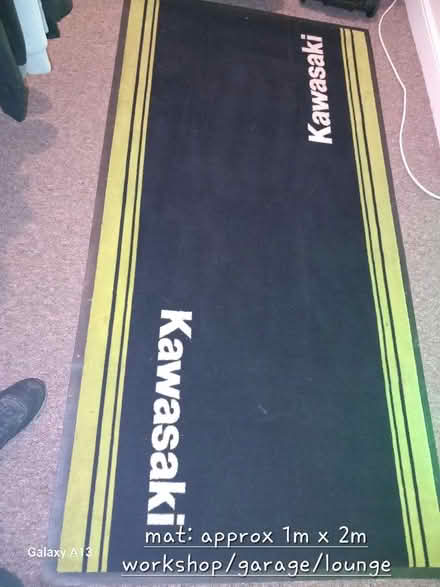 Photo of free Kawasaki motorcycle mat (IP1) #1