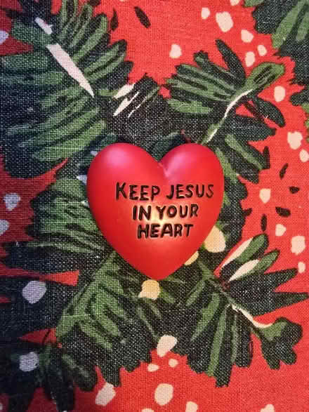 Photo of free Red Jesus Heart (West 7th) #1