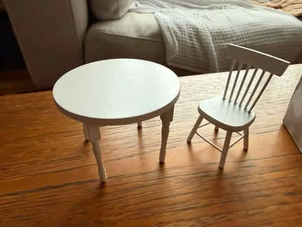 Photo of free Doll chairs and table (Five Mile Drive OX2) #1